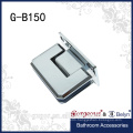 Hot ! Brass 90 degree wall-glass hinge